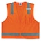 Ergodyne 4XL Orange Economy Surveyors Vest Class 2 - Single Size 8249Z-S - alternate 1